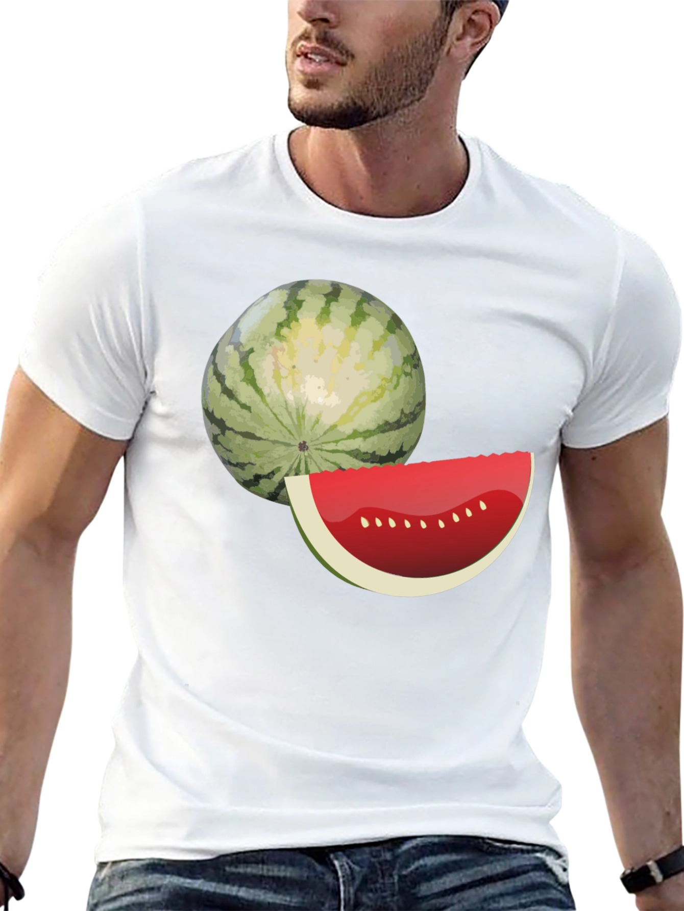 Watermelon Graphic Tee - Summer Style