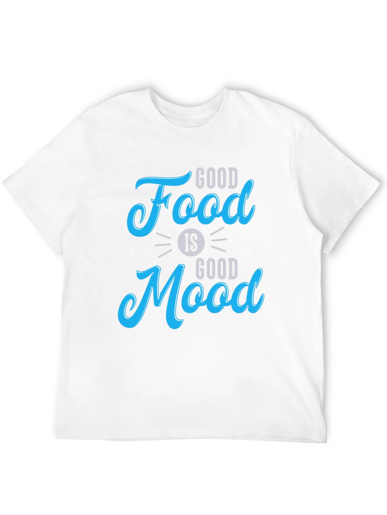 Good Food is Good Mood Black Graphic Tee