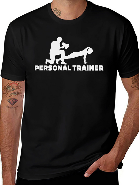 Personal Trainer Graphic Tee - Fitness Workout Shirt