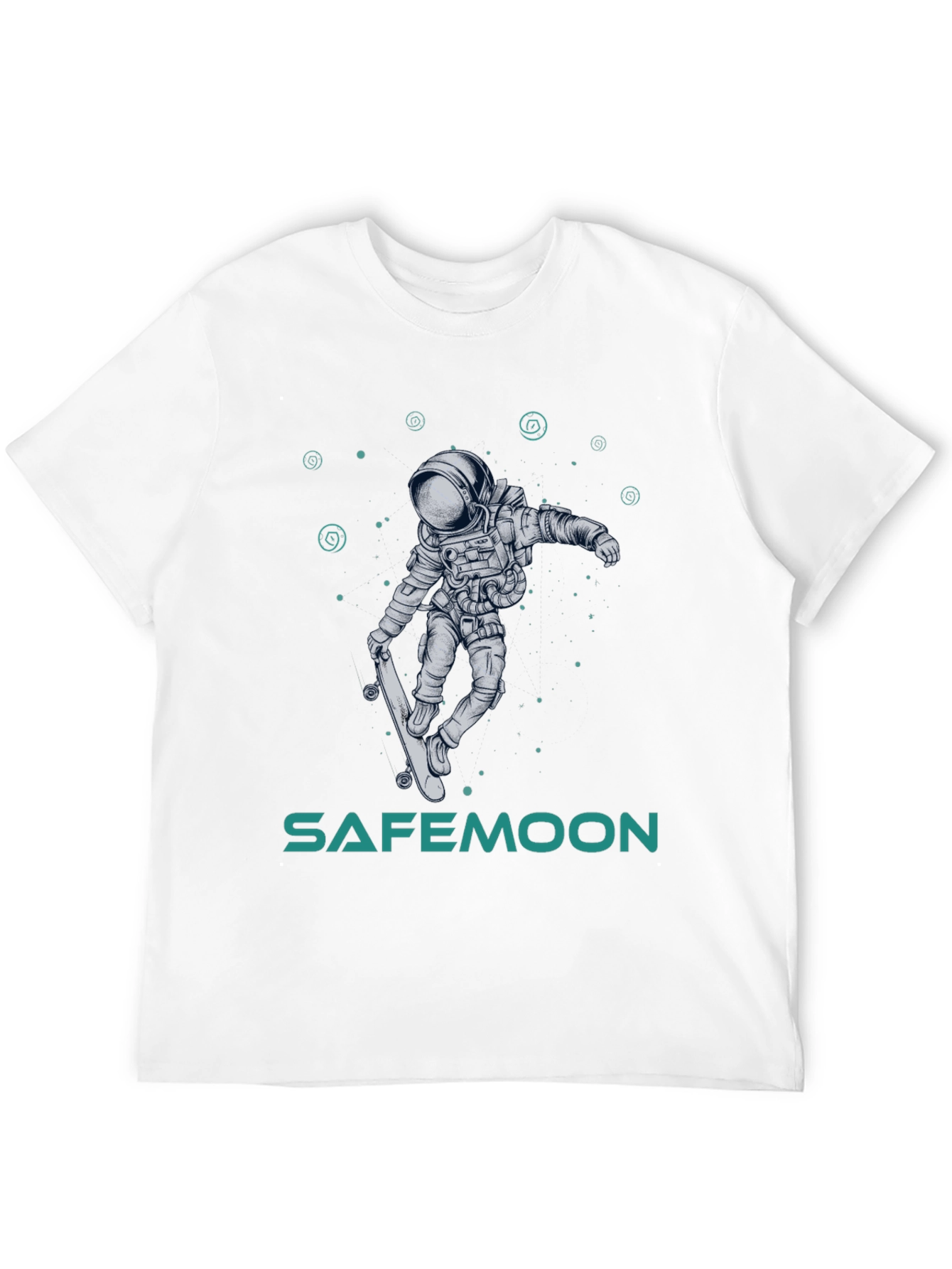 Safemoon Astronaut Skateboard T-Shirt