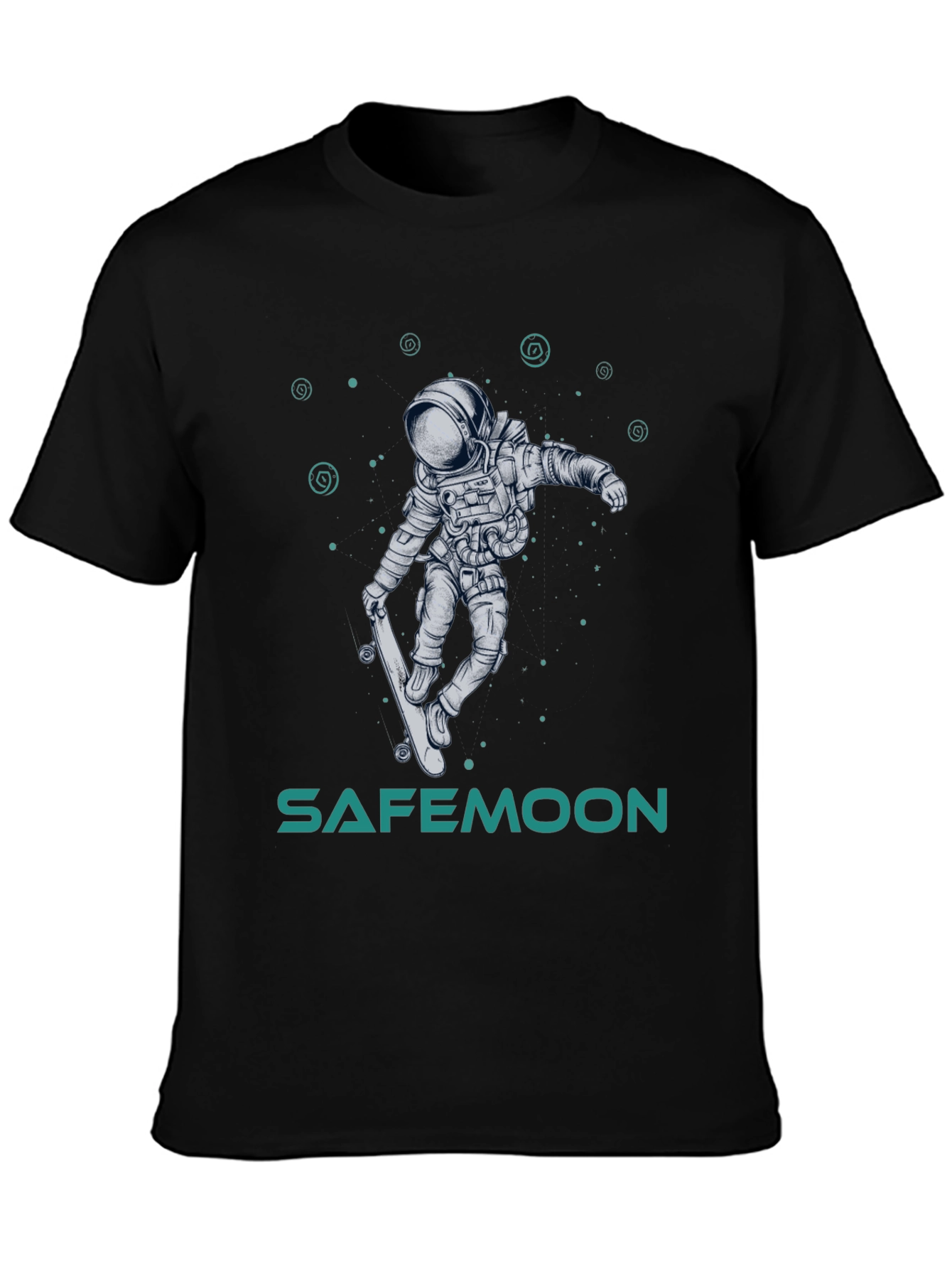 Safemoon Astronaut Skateboard T-Shirt
