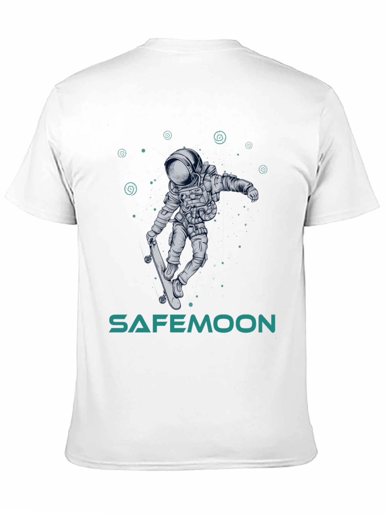 Safemoon Astronaut Skateboard T-Shirt