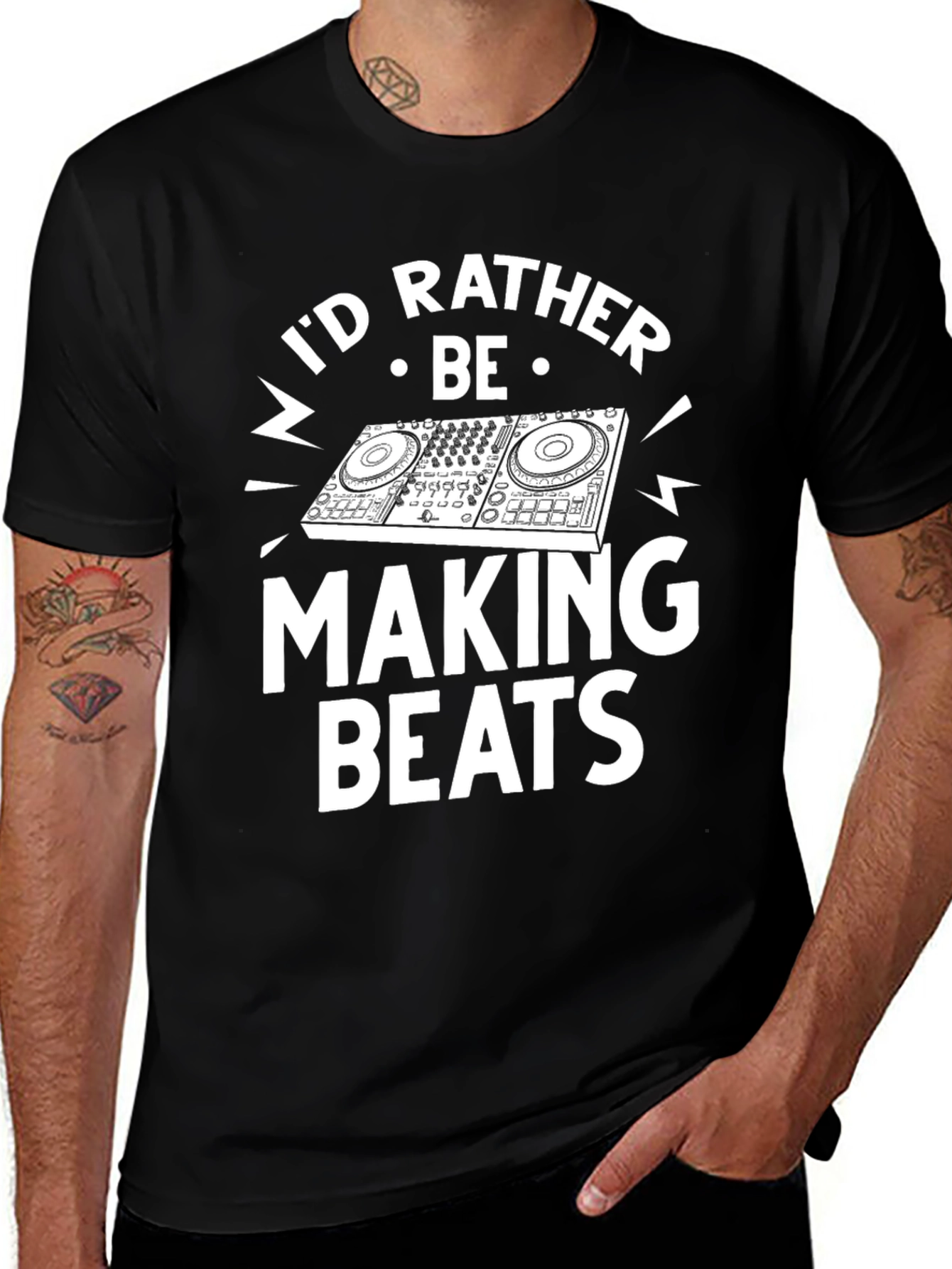 DJ Beats Graphic T-Shirt