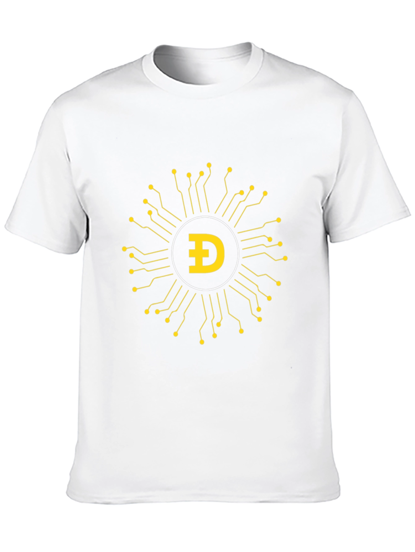 DogeCoin Circuit T-Shirt - Crypto Style