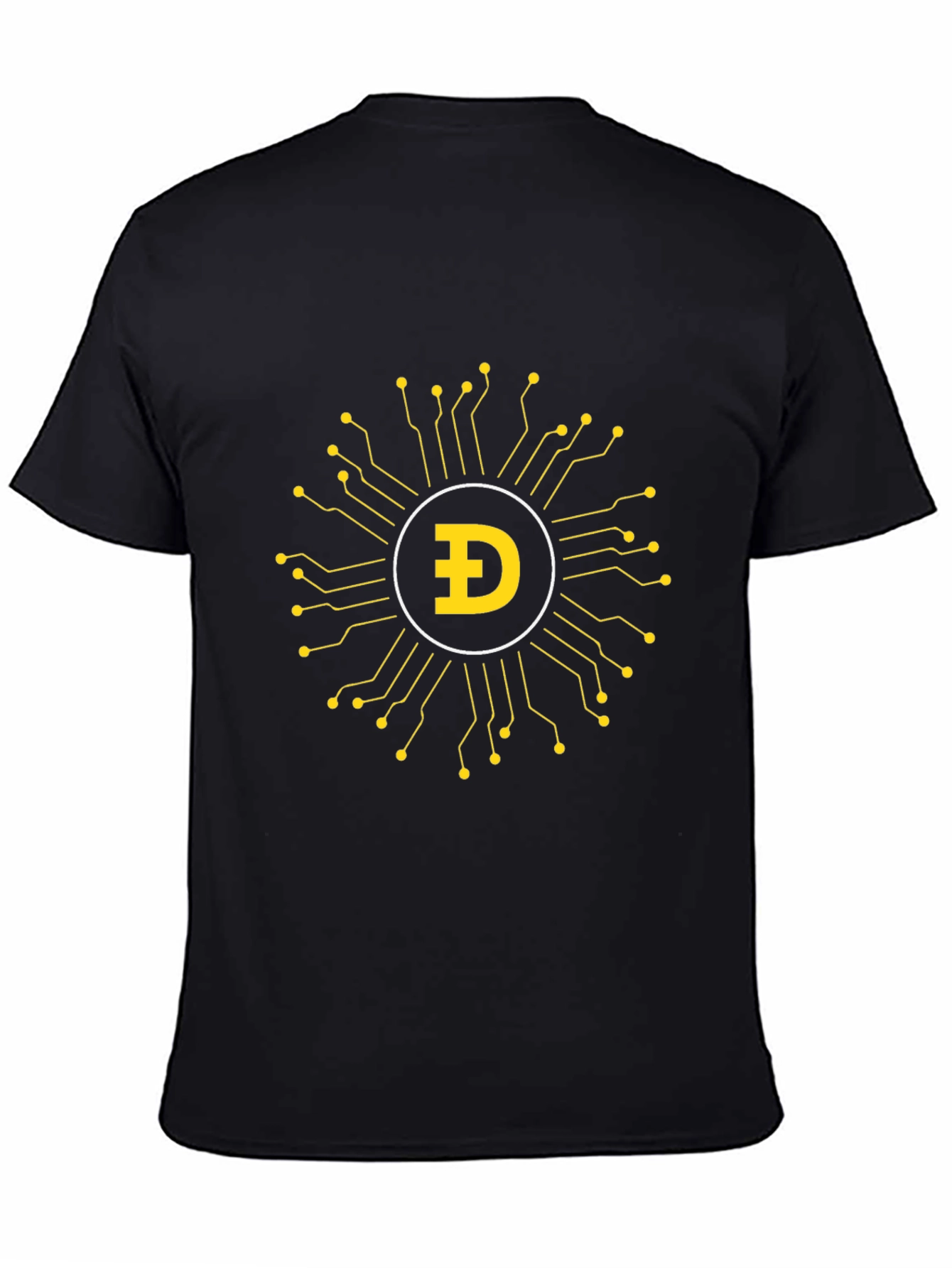 DogeCoin Circuit T-Shirt - Crypto Style