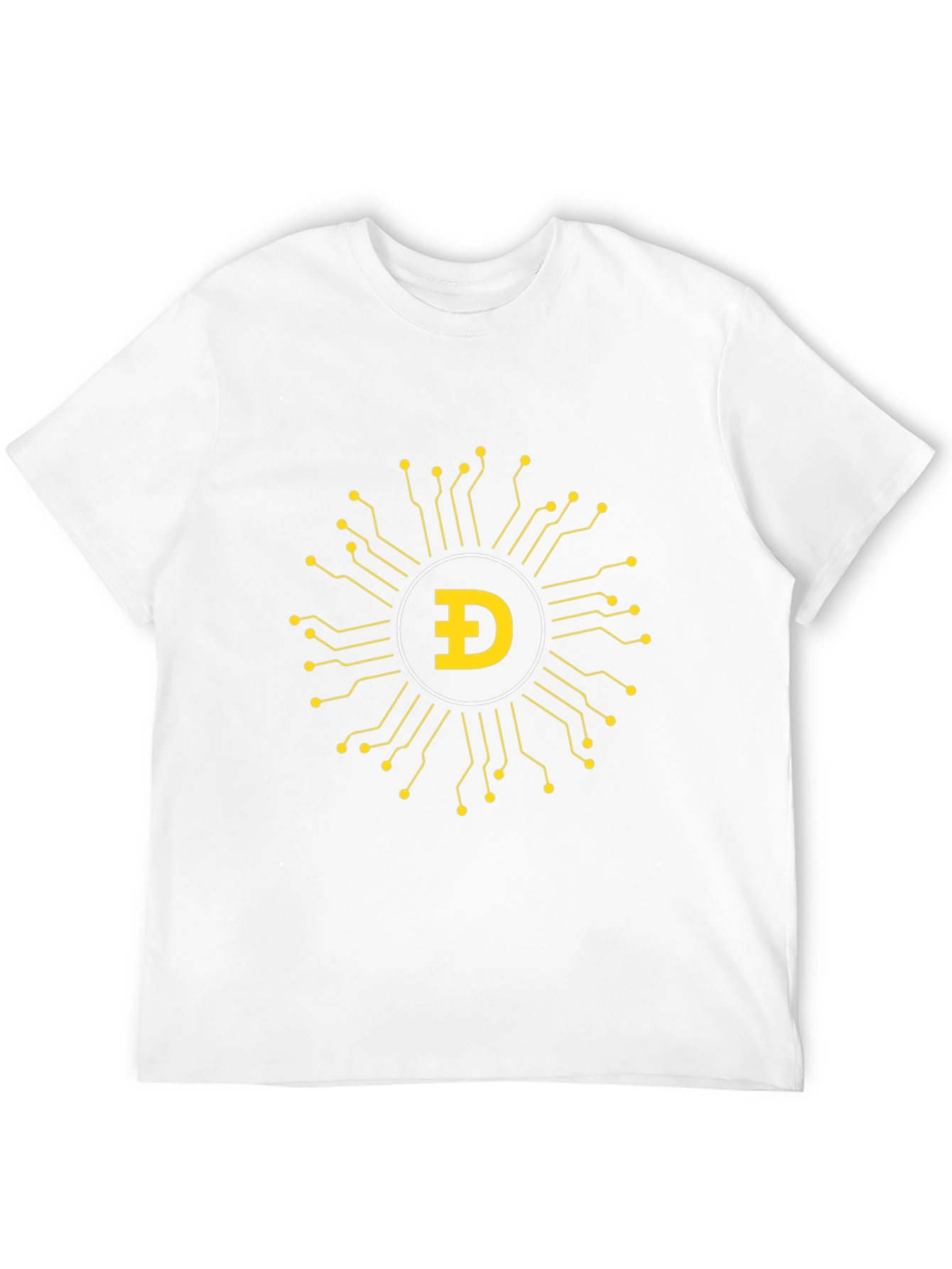 DogeCoin Circuit T-Shirt - Crypto Style