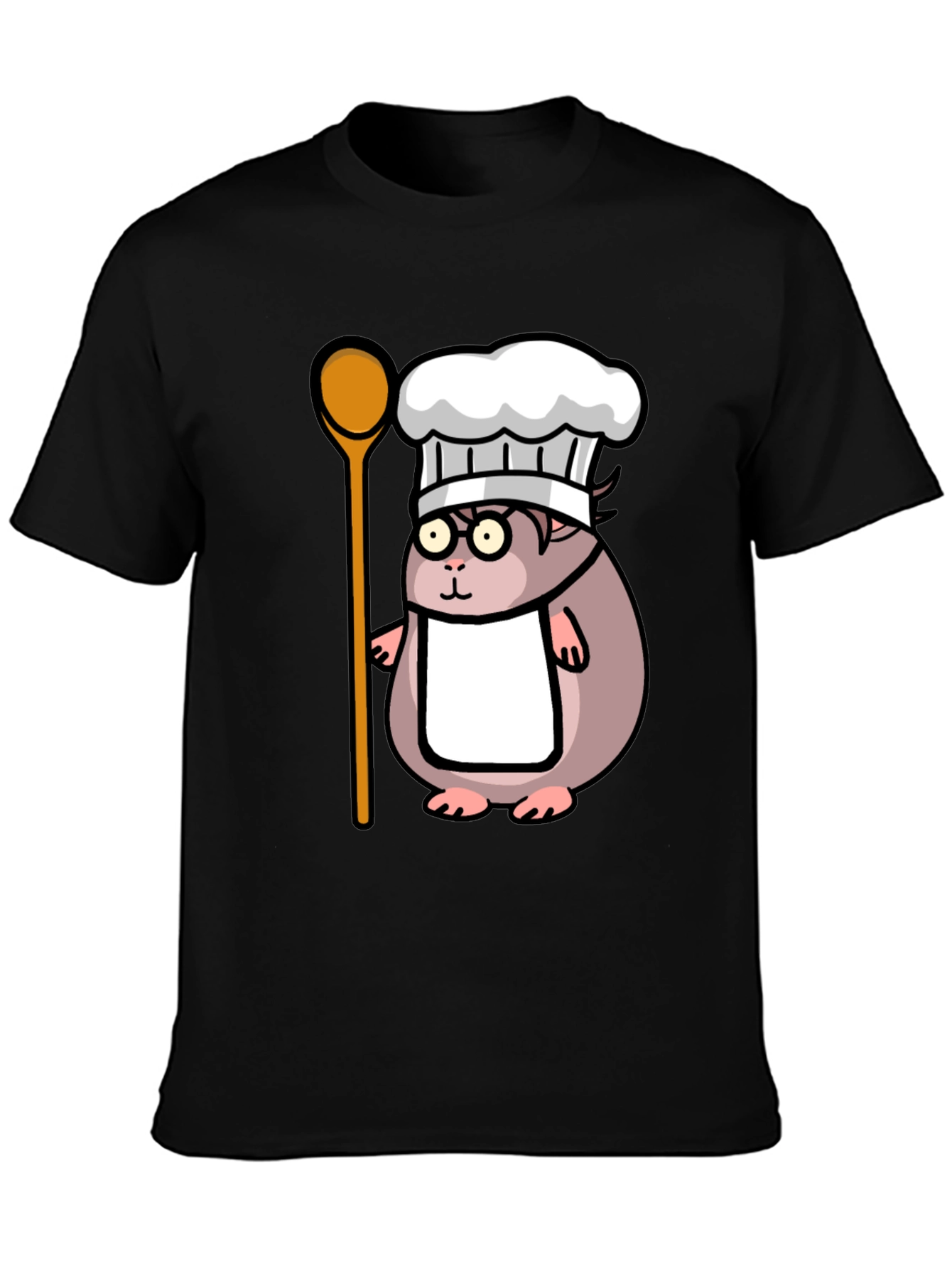 Chef Hamster T-Shirt - Cute Cook Design