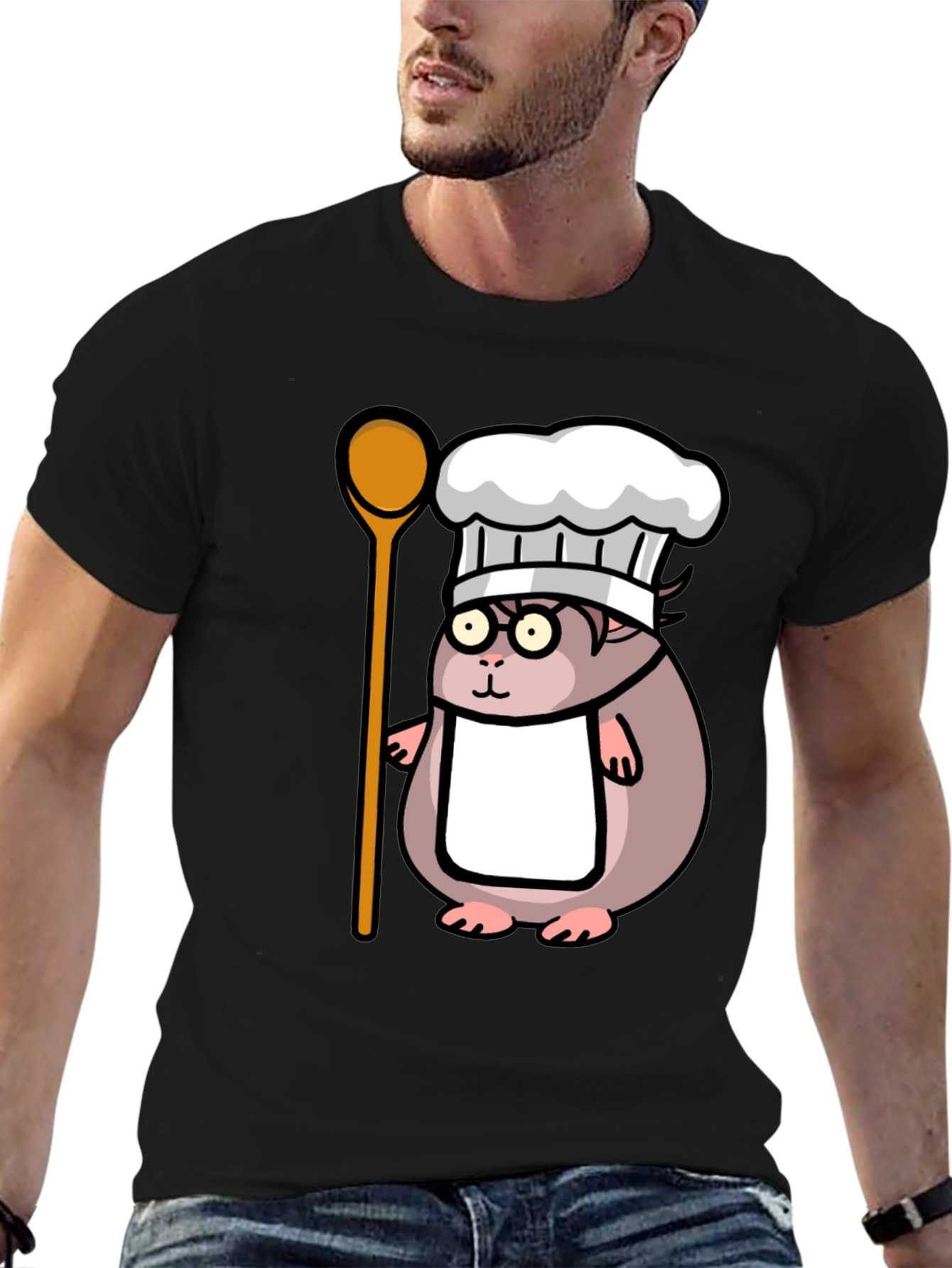 Chef Hamster T-Shirt - Cute Cook Design