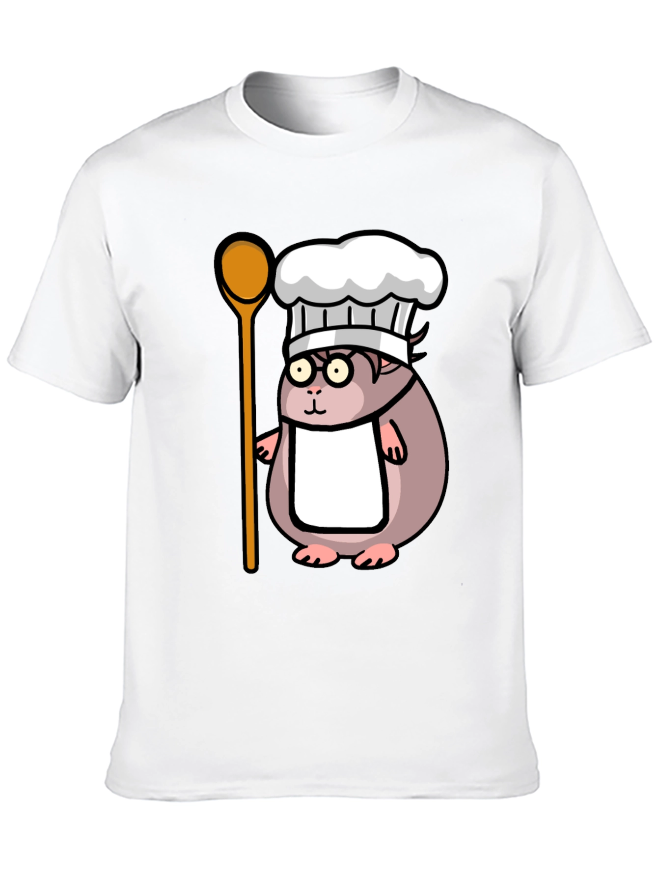 Chef Hamster T-Shirt - Cute Cook Design