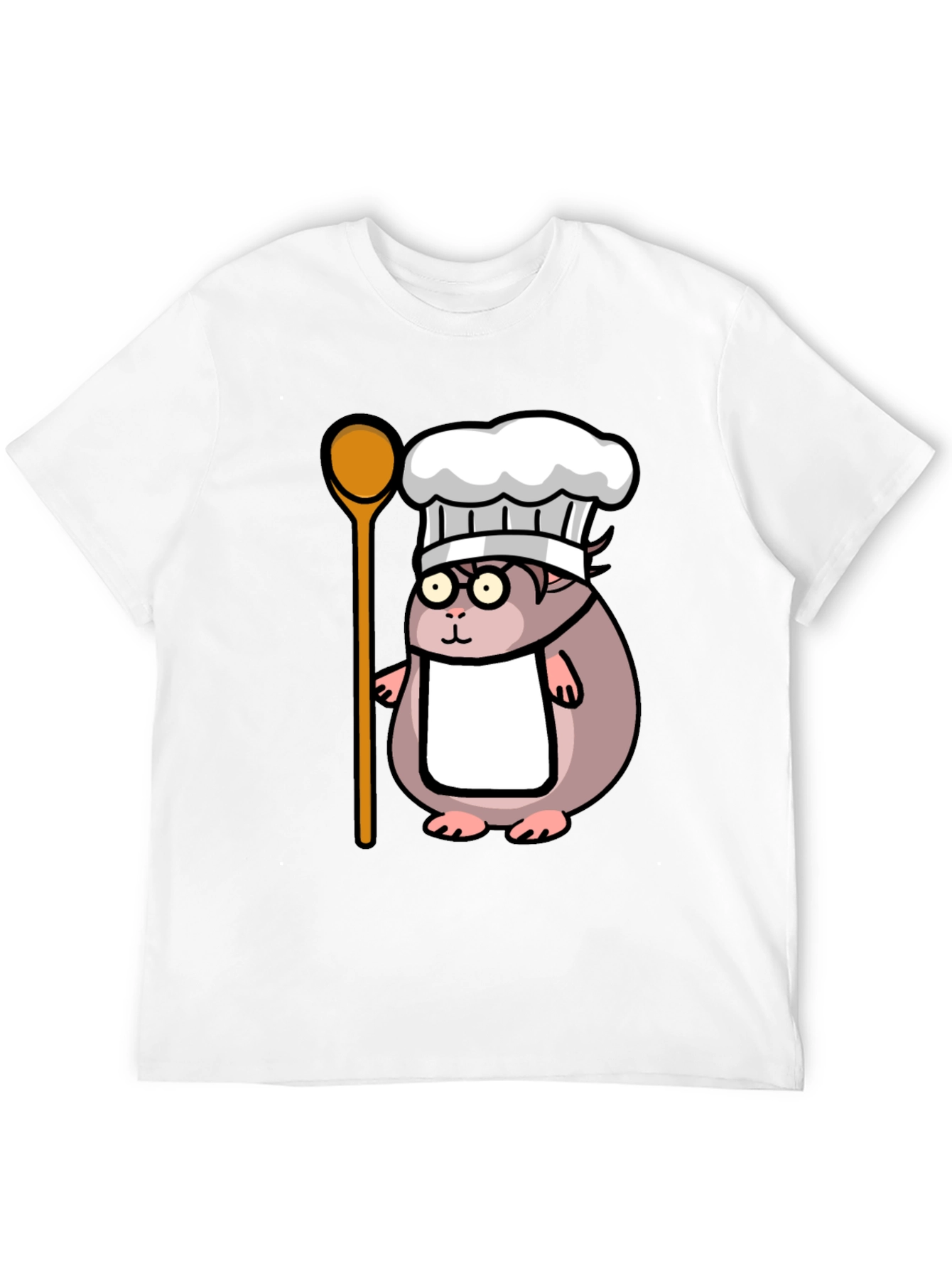 Chef Hamster T-Shirt - Cute Cook Design