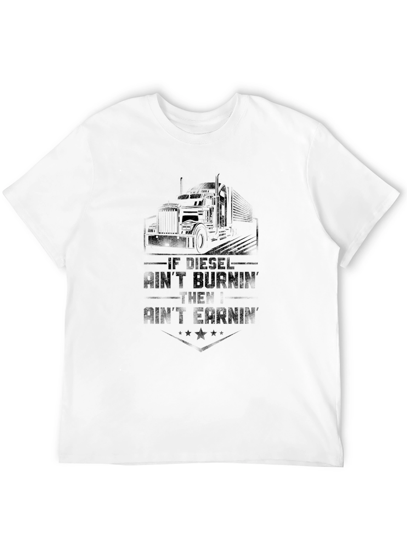 Diesel Burnin Trucker T-Shirt