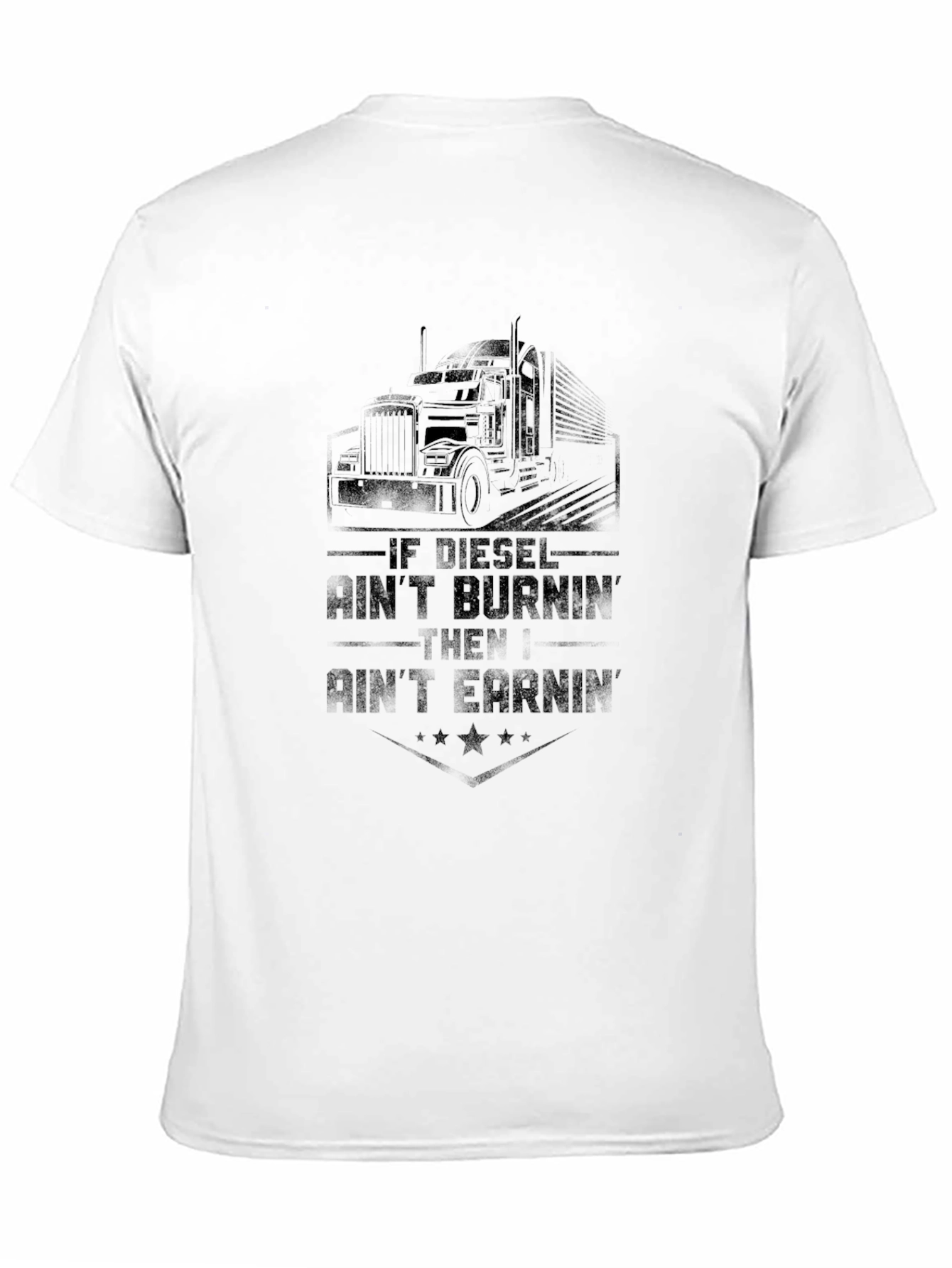 Diesel Burnin Trucker T-Shirt