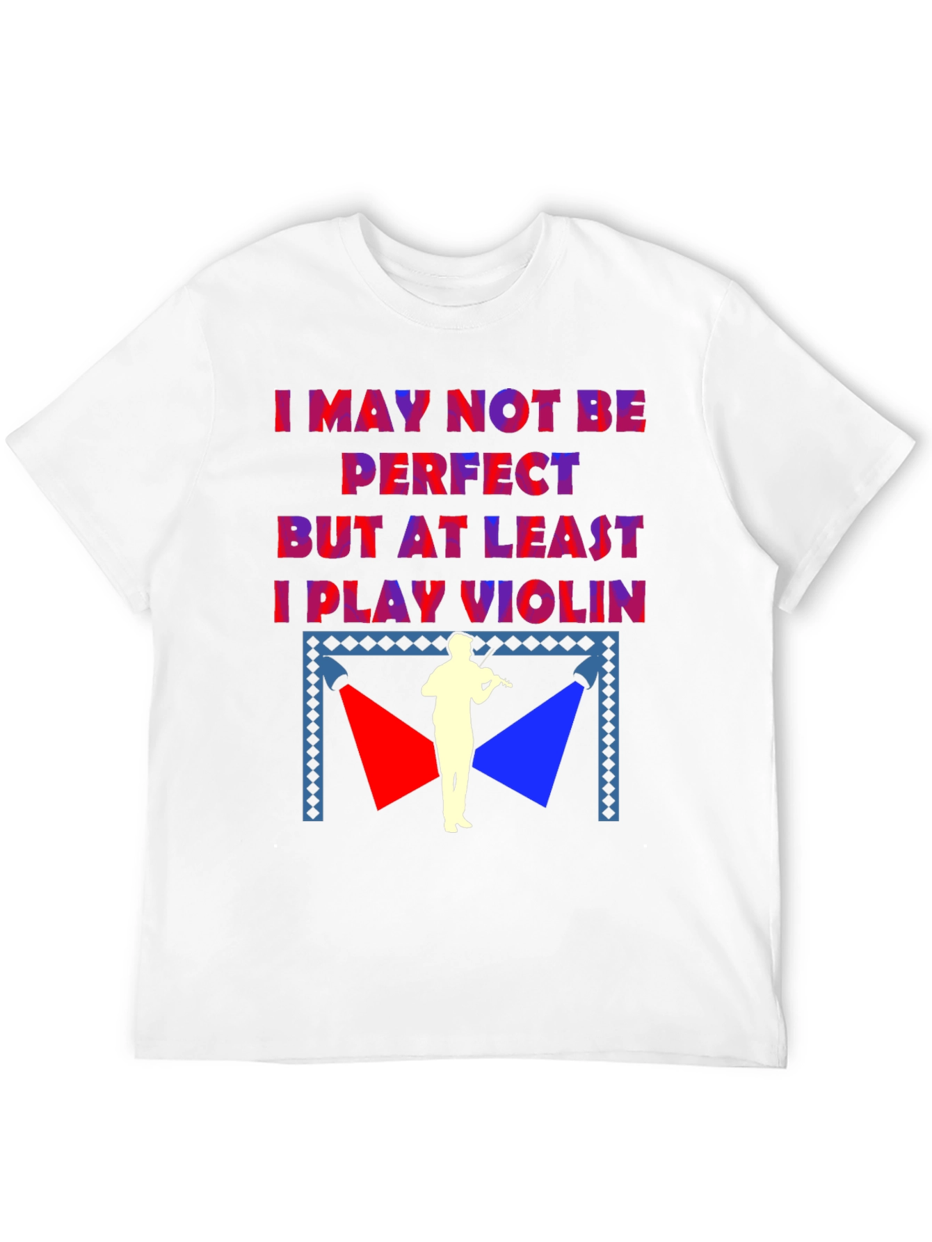 Violin Player Graphic Tee - Musician T-Shirt