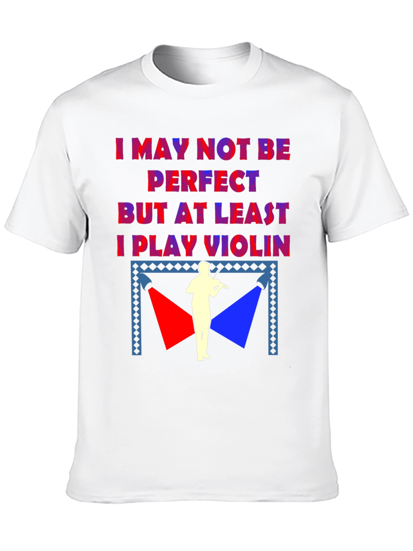 Violin Player Graphic Tee - Musician T-Shirt