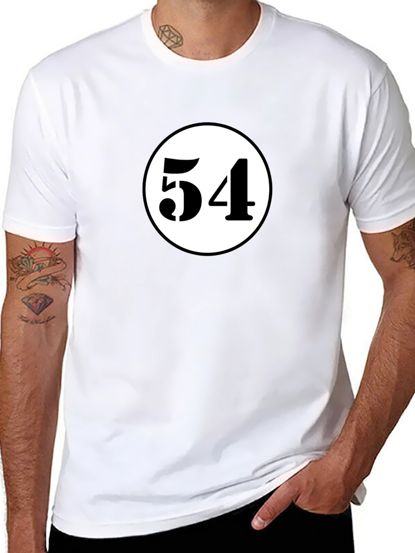 Retro 54 Graphic Tee - Classic Style
