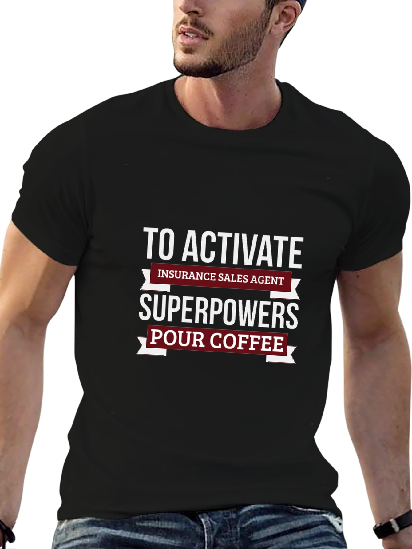 Insurance Sales Agent Superpowers T-Shirt