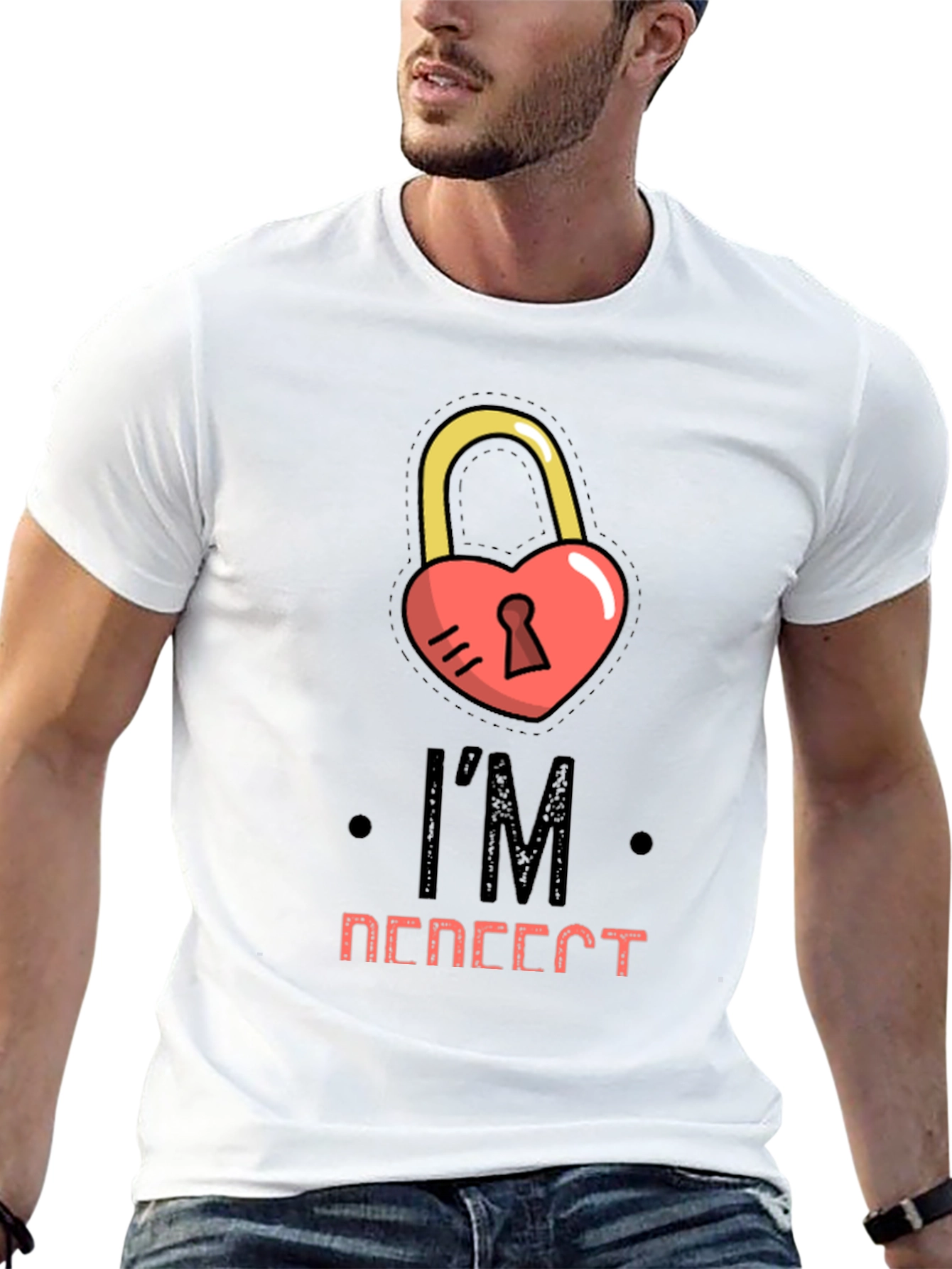 Heart Lock T-Shirt - Im Locked In