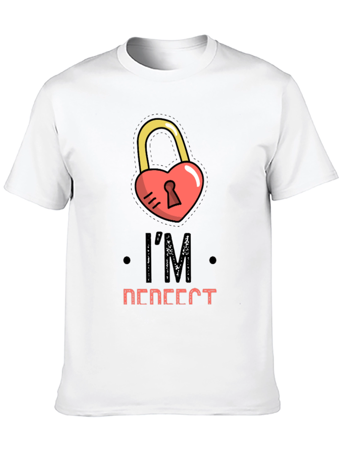 Heart Lock T-Shirt - Im Locked In