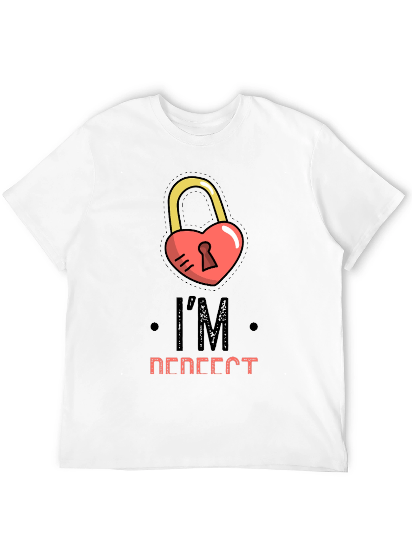 Heart Lock T-Shirt - Im Locked In