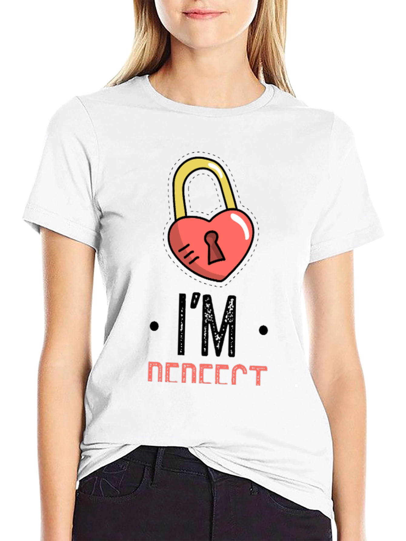 Heart Lock T-Shirt - Im Locked In