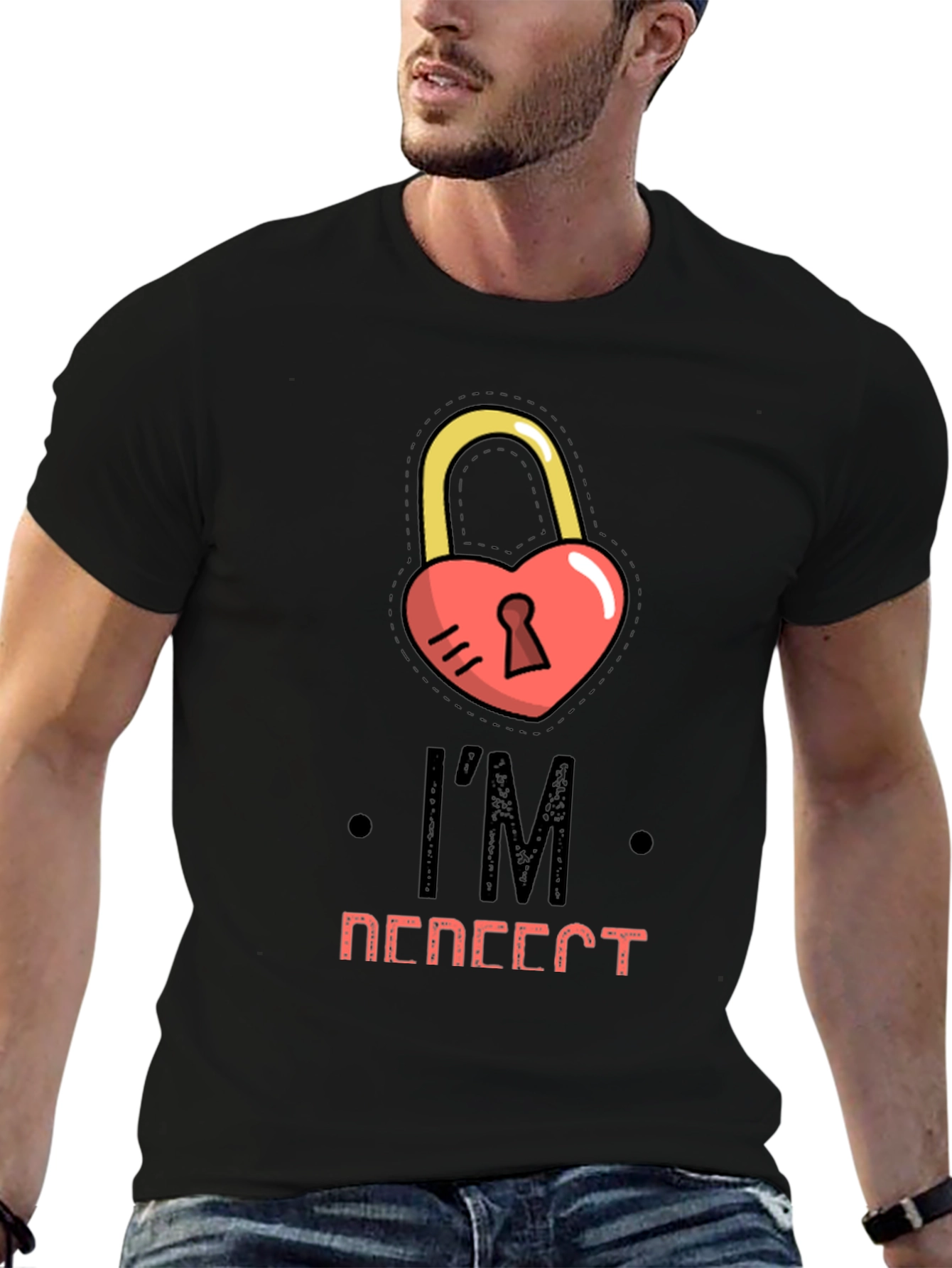 Heart Lock T-Shirt - Im Locked In