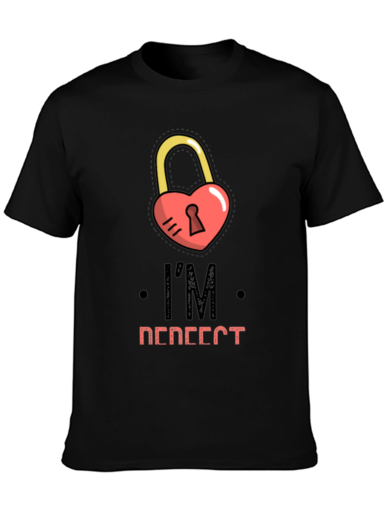 Heart Lock T-Shirt - Im Locked In