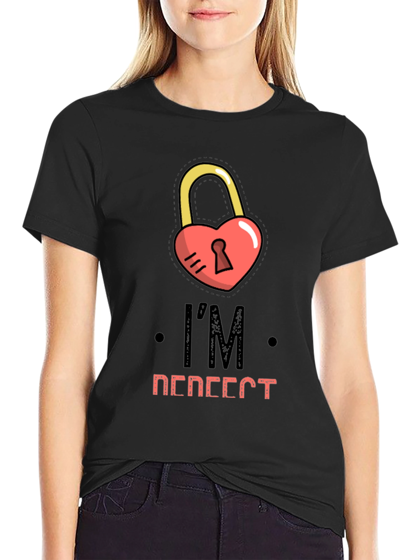 Heart Lock T-Shirt - Im Locked In