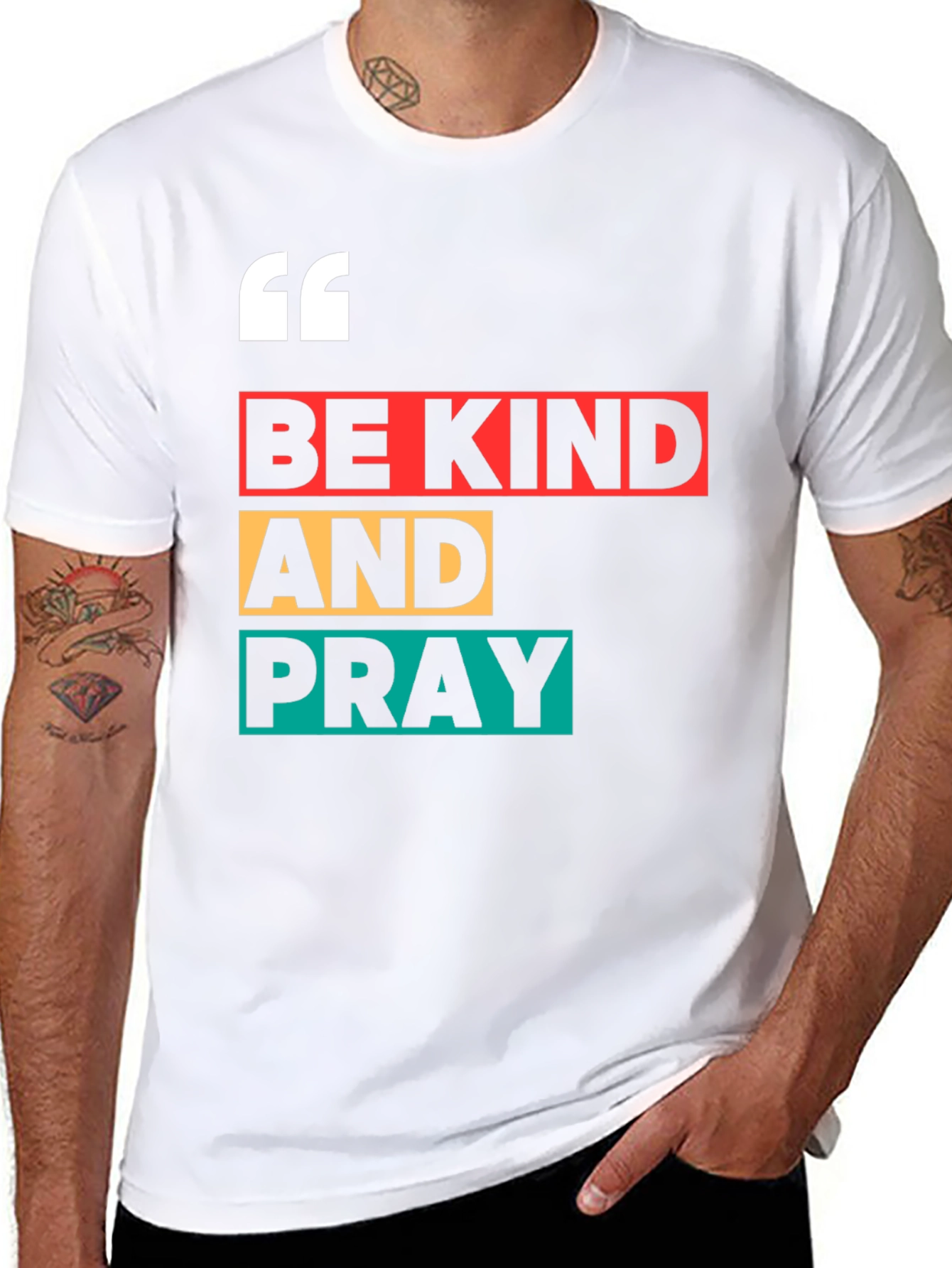 Be Kind And Pray Graphic Tee