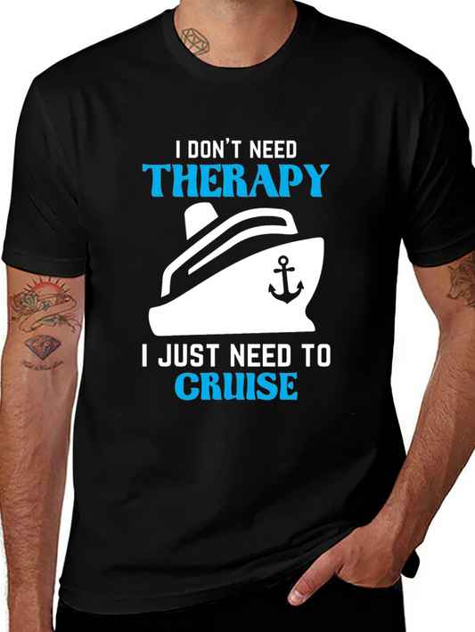 Cruise Therapy T-Shirt - Relax on the Water!