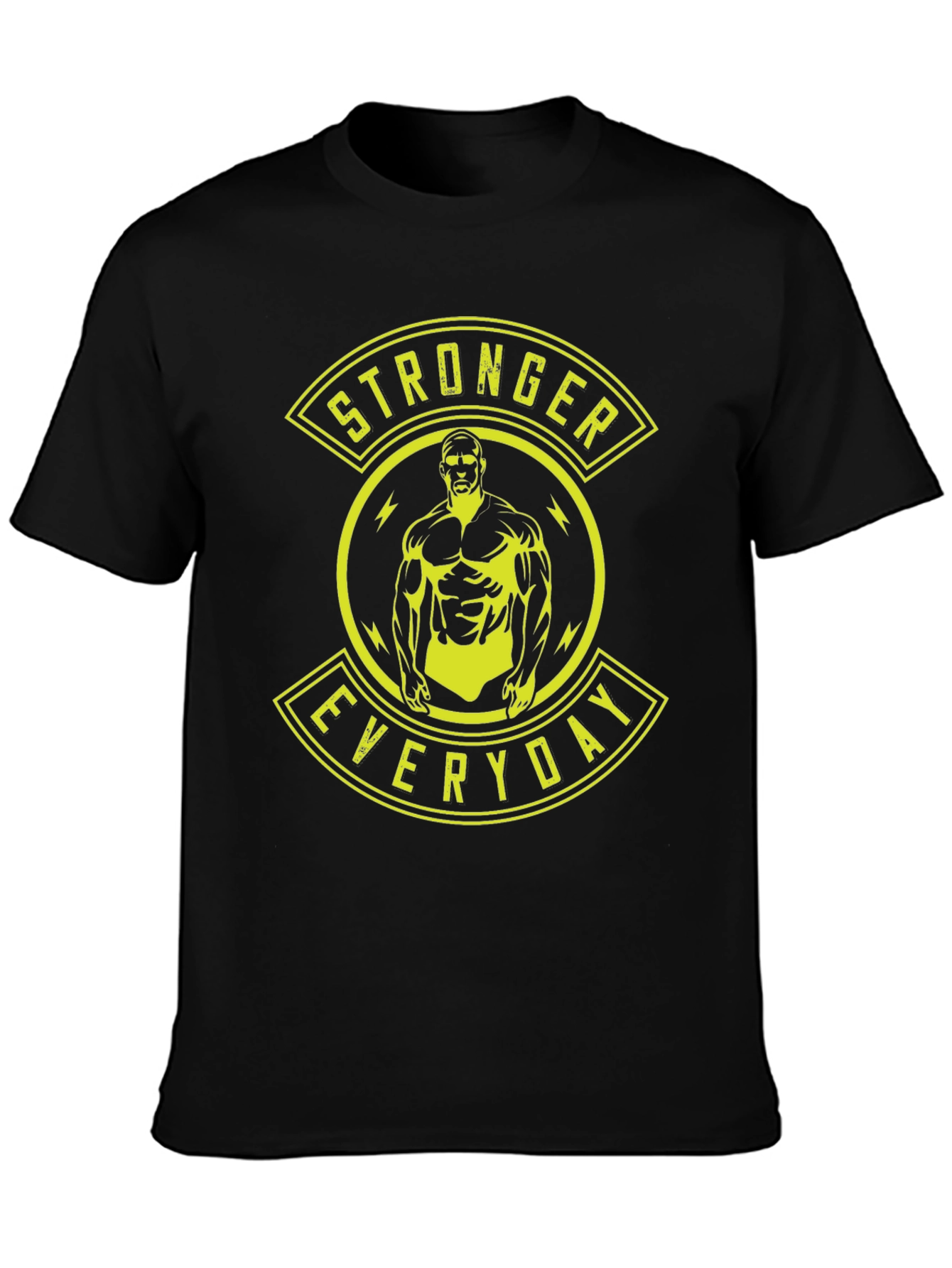 Stronger Everyday Graphic Tee - Black