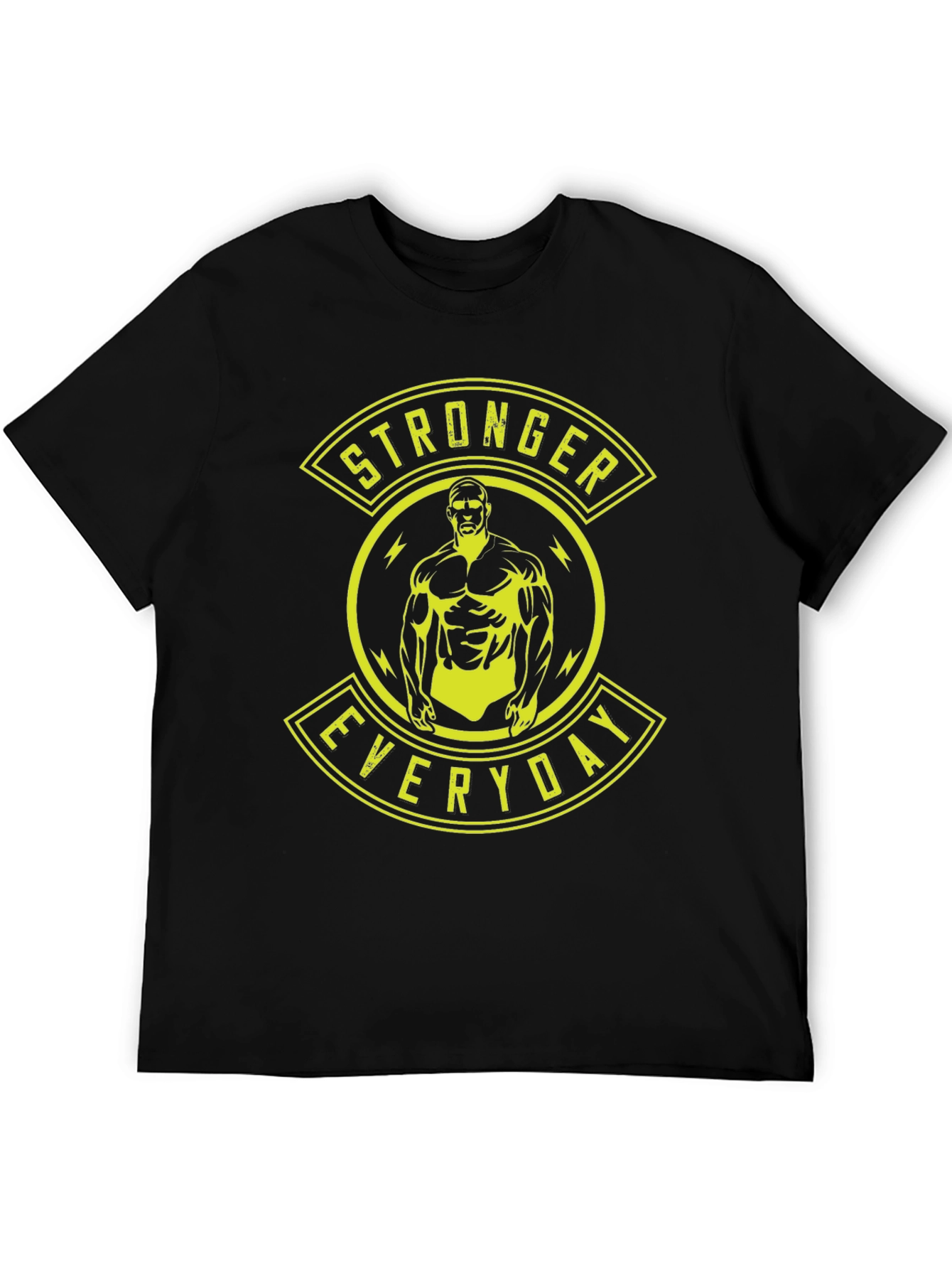 Stronger Everyday Graphic Tee - Black