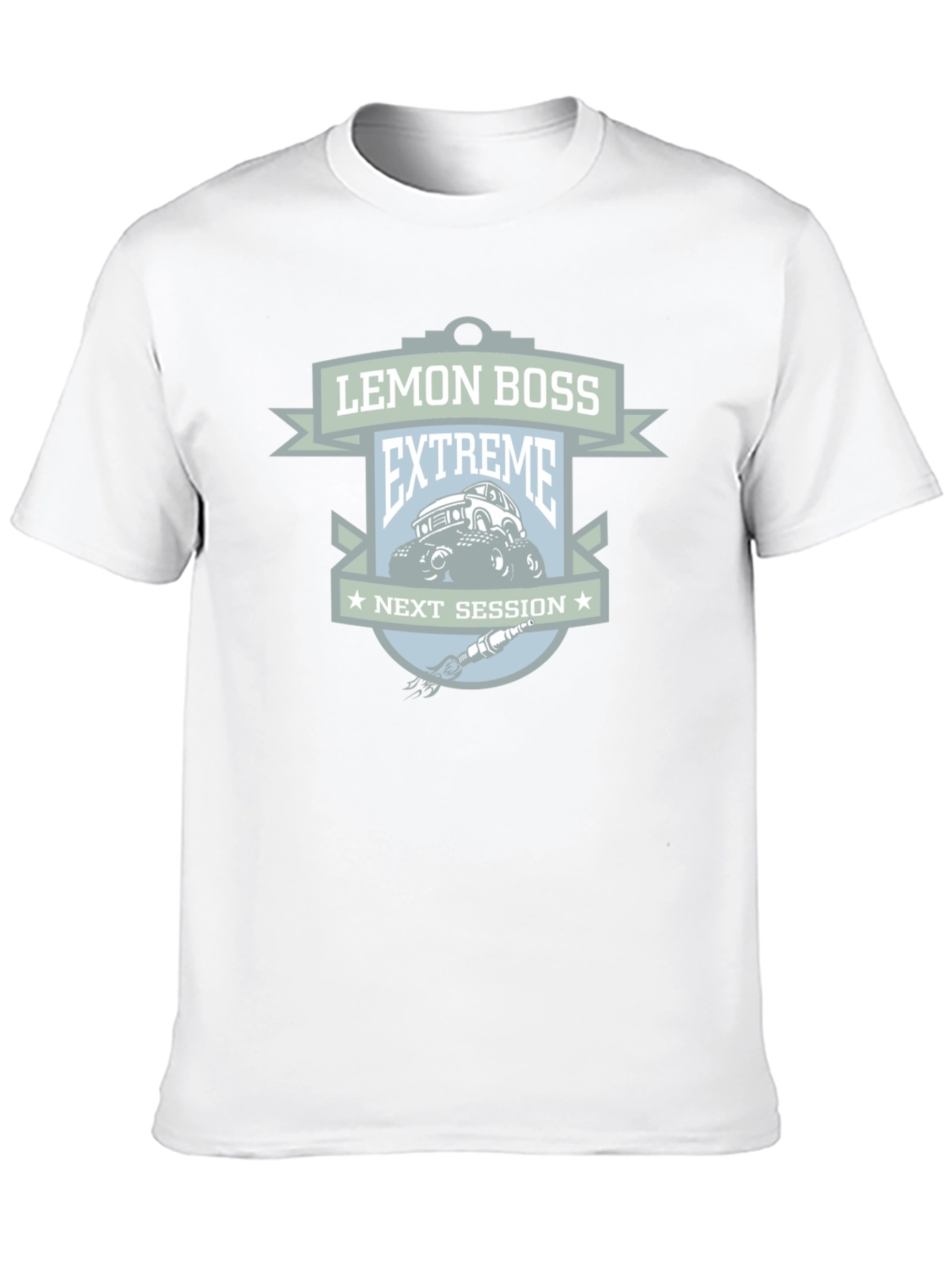 Lemon Boss Extreme Next Session Black Graphic T-Shirt