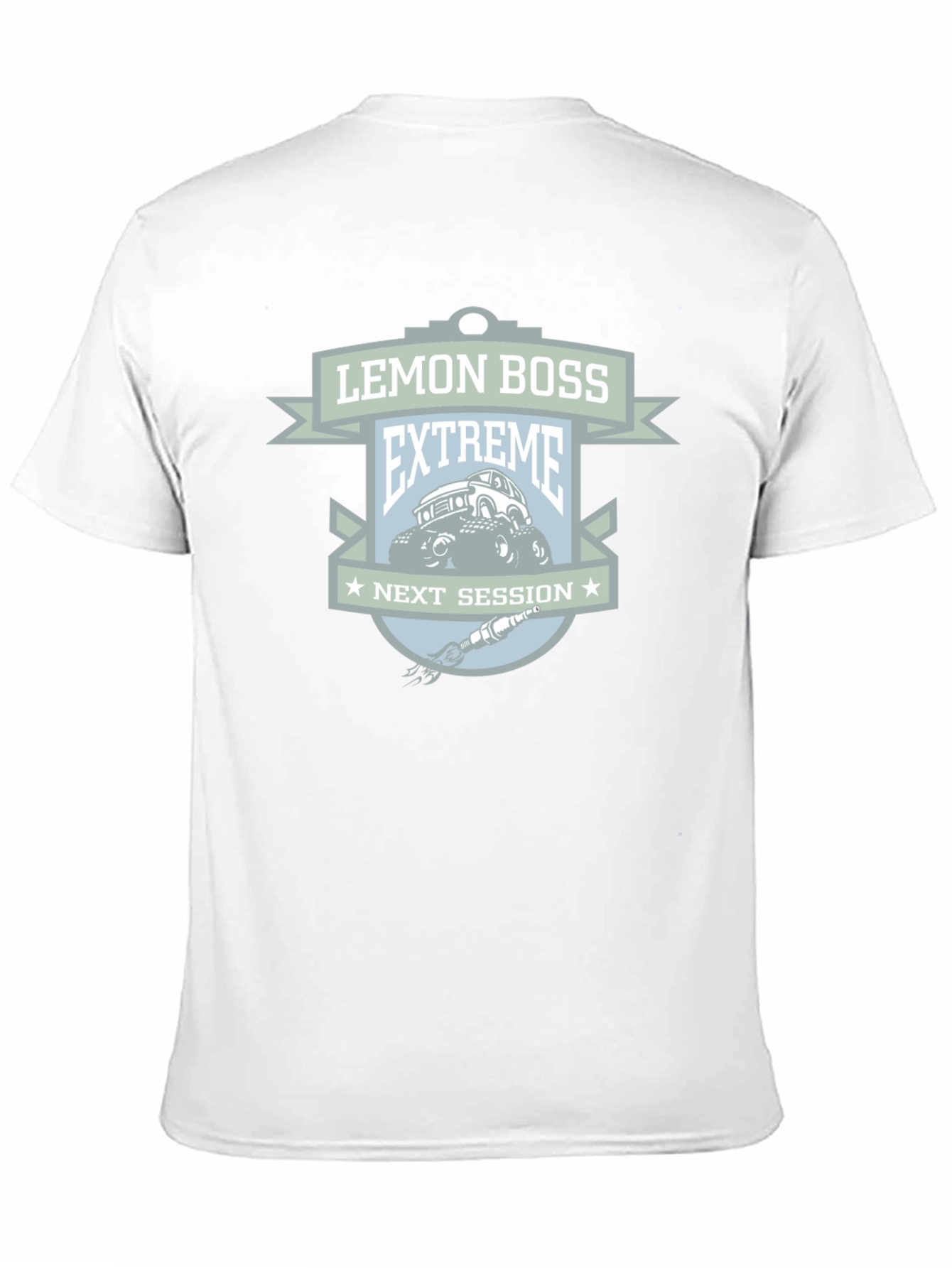 Lemon Boss Extreme Next Session Black Graphic T-Shirt