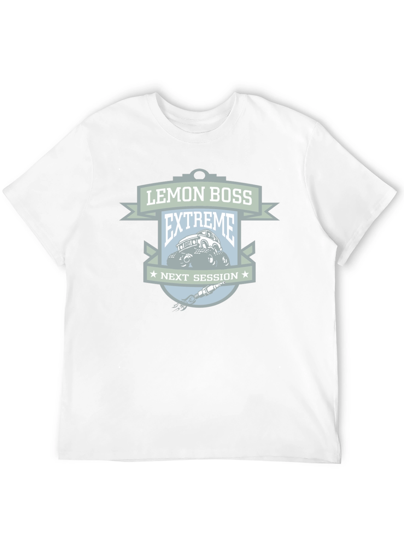 Lemon Boss Extreme Next Session Black Graphic T-Shirt