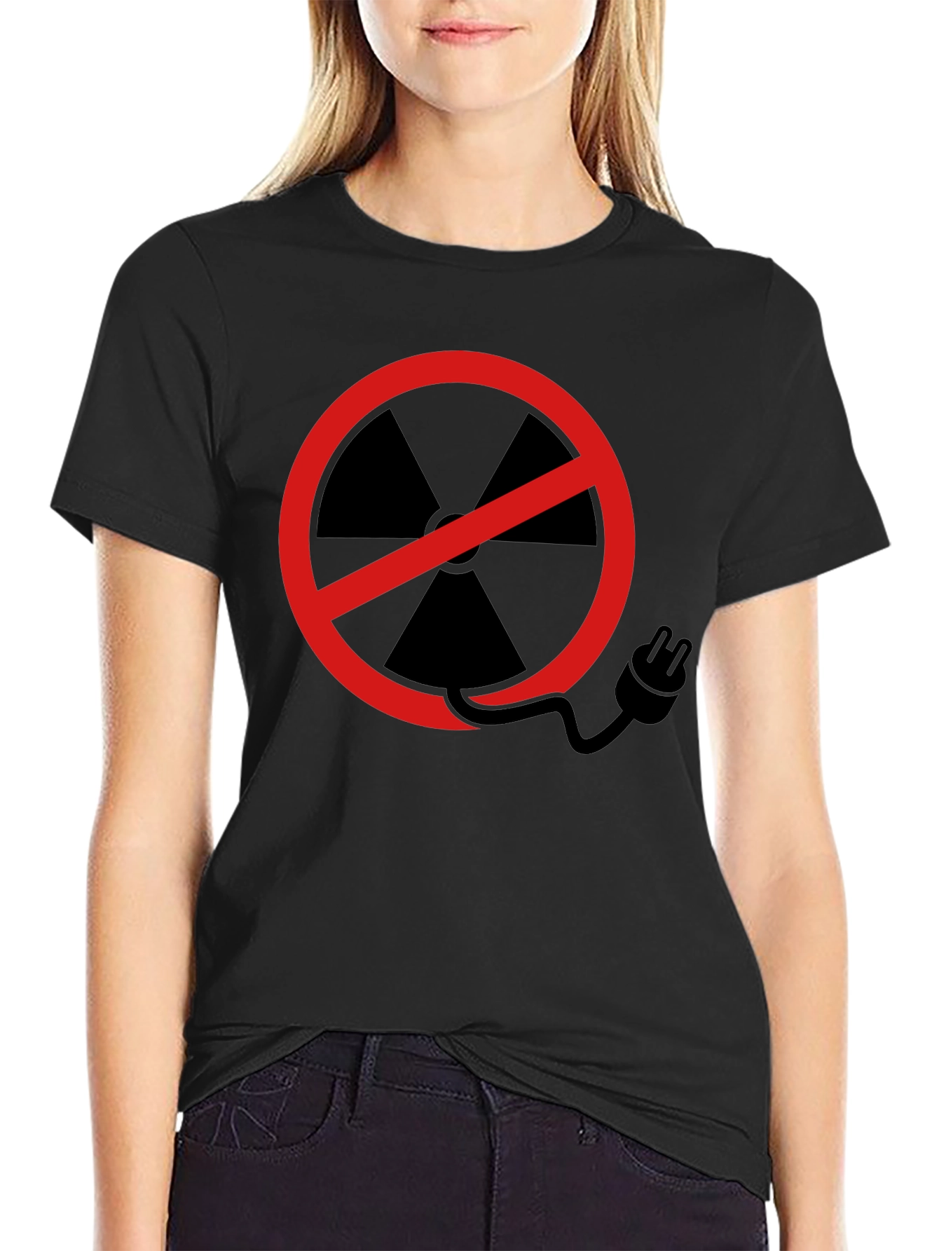 No Nukes Tee - Anti-Nuclear Energy T-Shirt