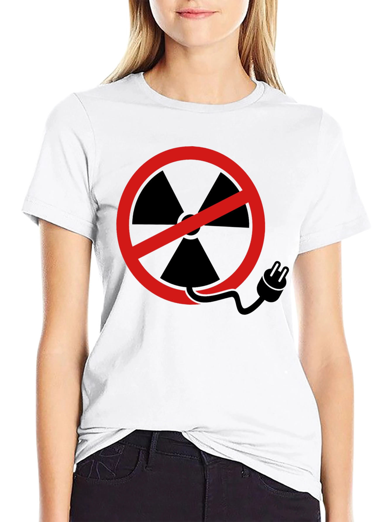 No Nukes Tee - Anti-Nuclear Energy T-Shirt