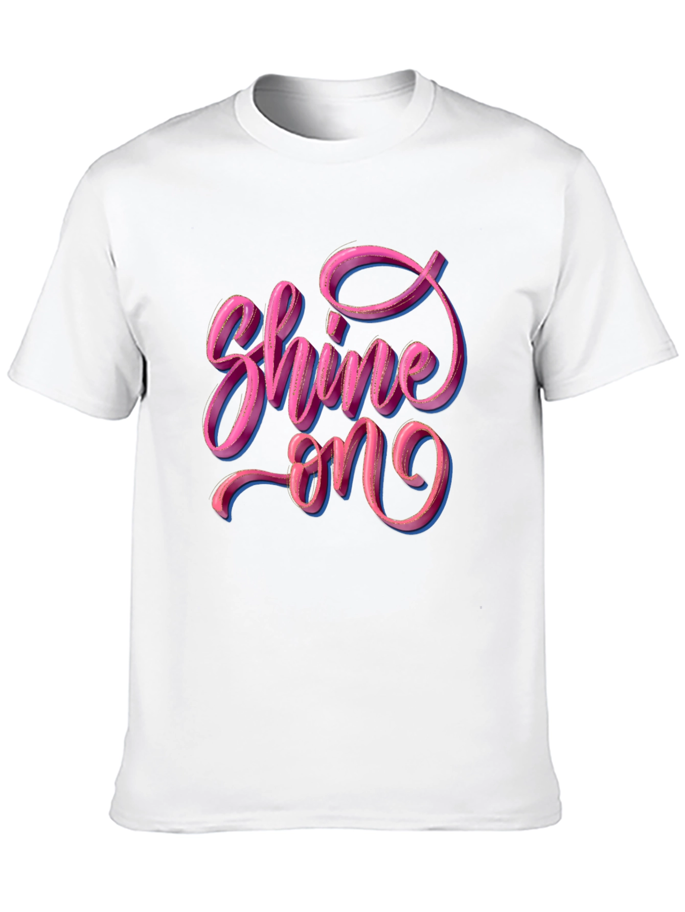 Shine On Graphic T-Shirt - Stylish Comfort