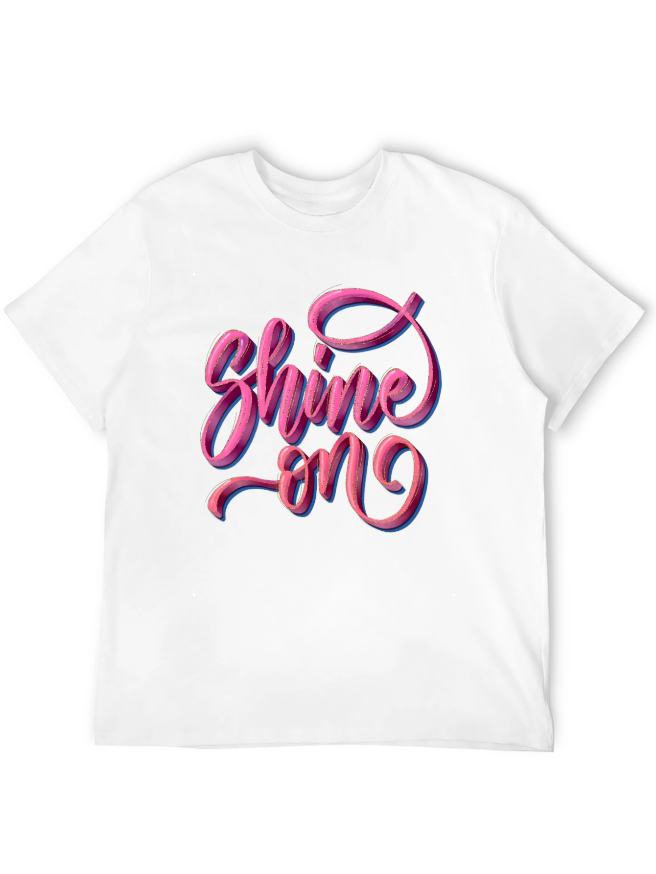 Shine On Graphic T-Shirt - Stylish Comfort