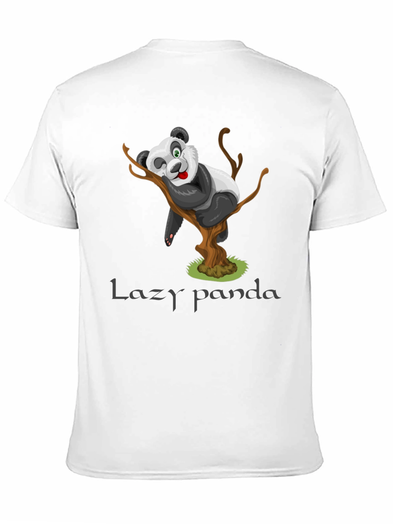 Lazy Panda Graphic T-Shirt - Relaxed & Comfy Fit