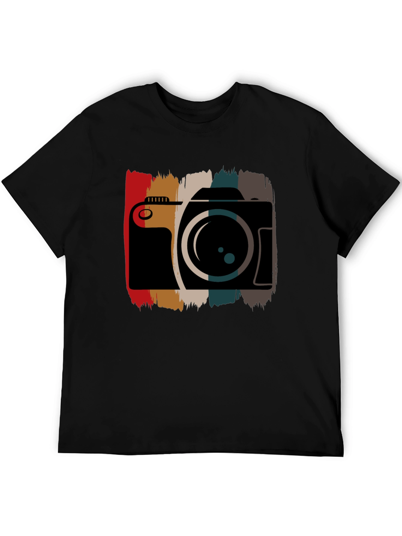 Retro Camera Graphic Tee - Photographer Style
