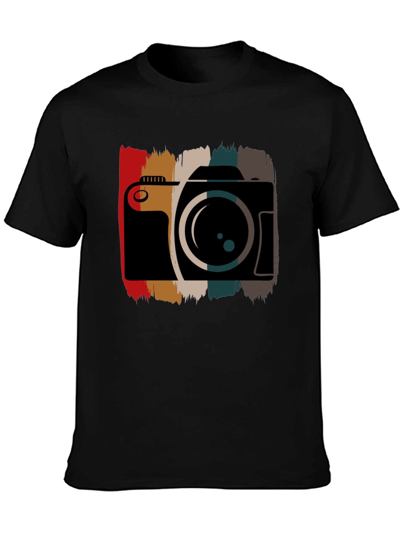 Retro Camera Graphic Tee - Photographer Style