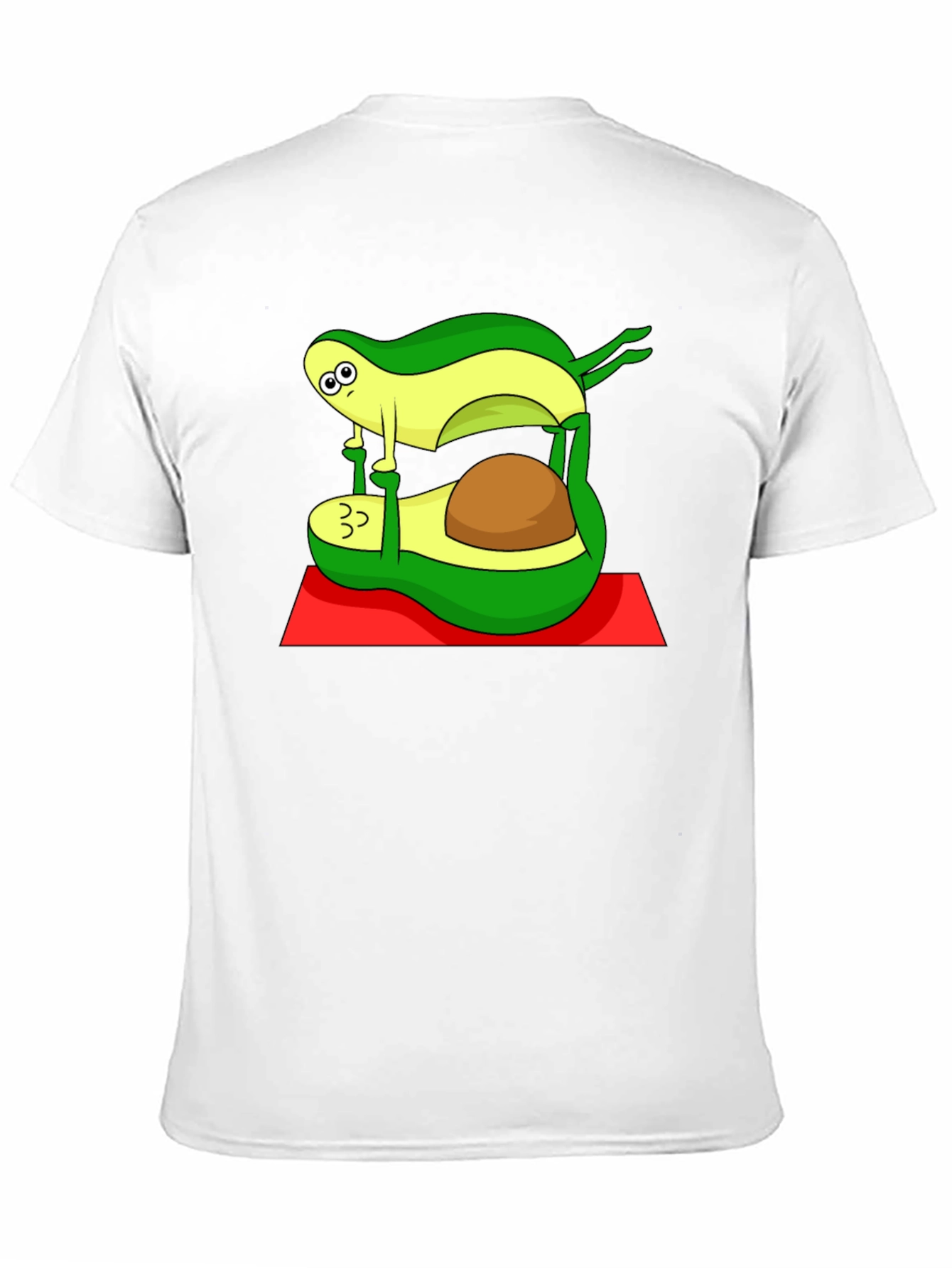 Yoga Avocado Black T-Shirt