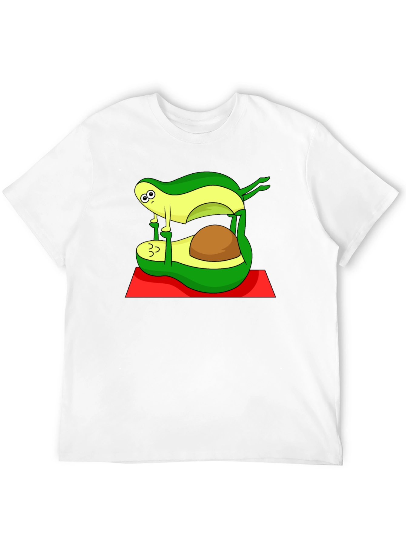 Yoga Avocado Black T-Shirt