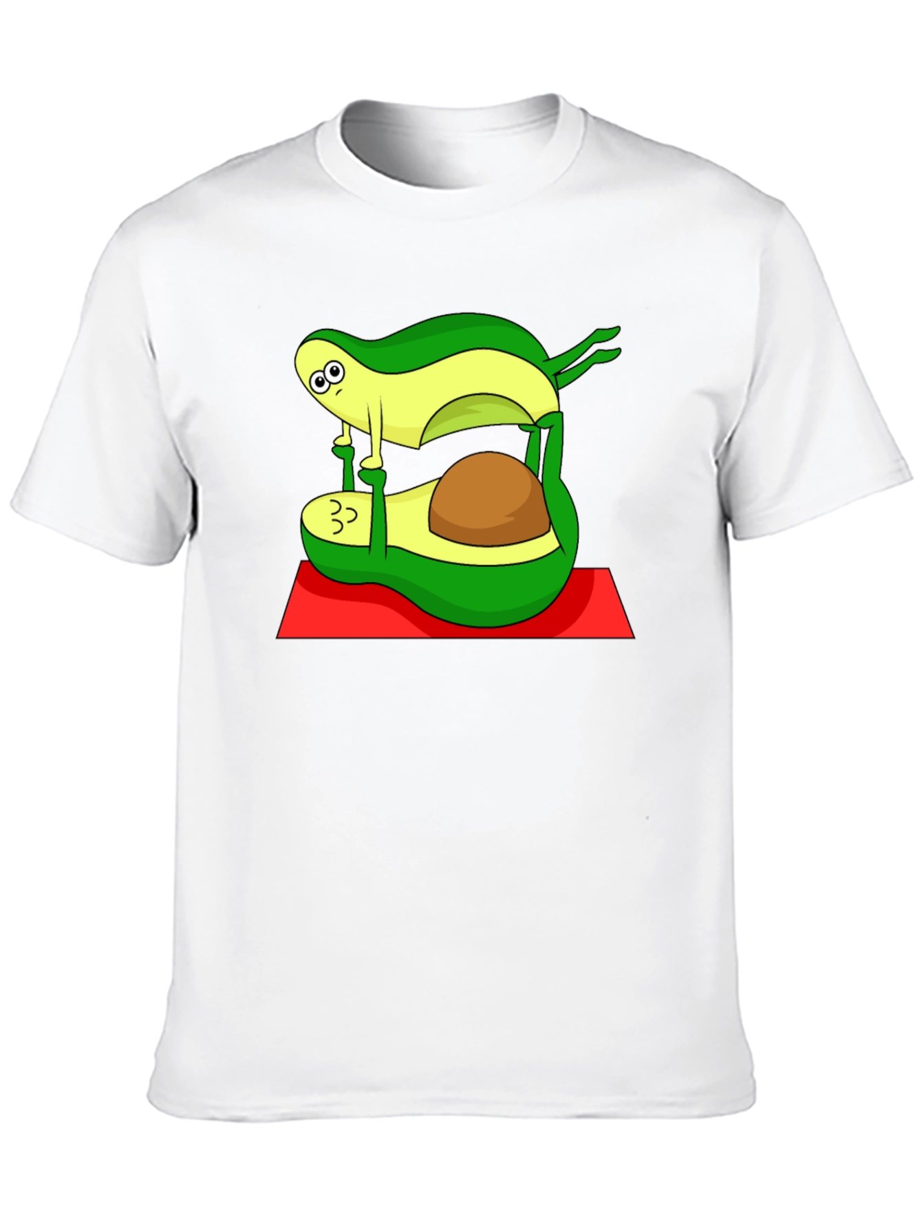 Yoga Avocado Black T-Shirt