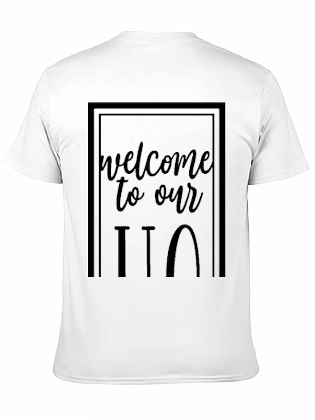 Welcome to Our ITT Black Graphic Tee