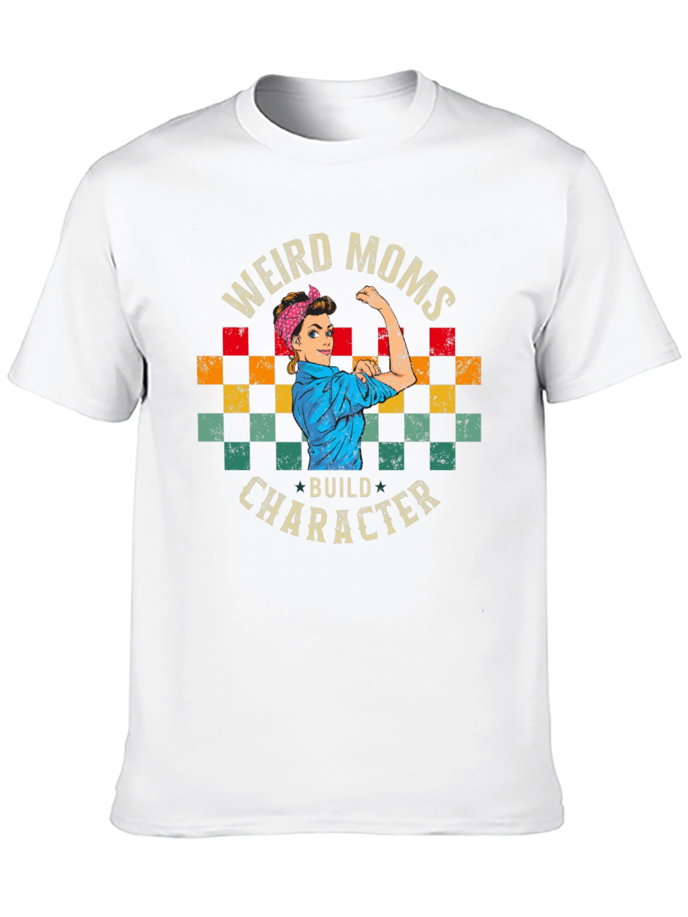 Weird Moms Build Character Graphic Tee - Unisex