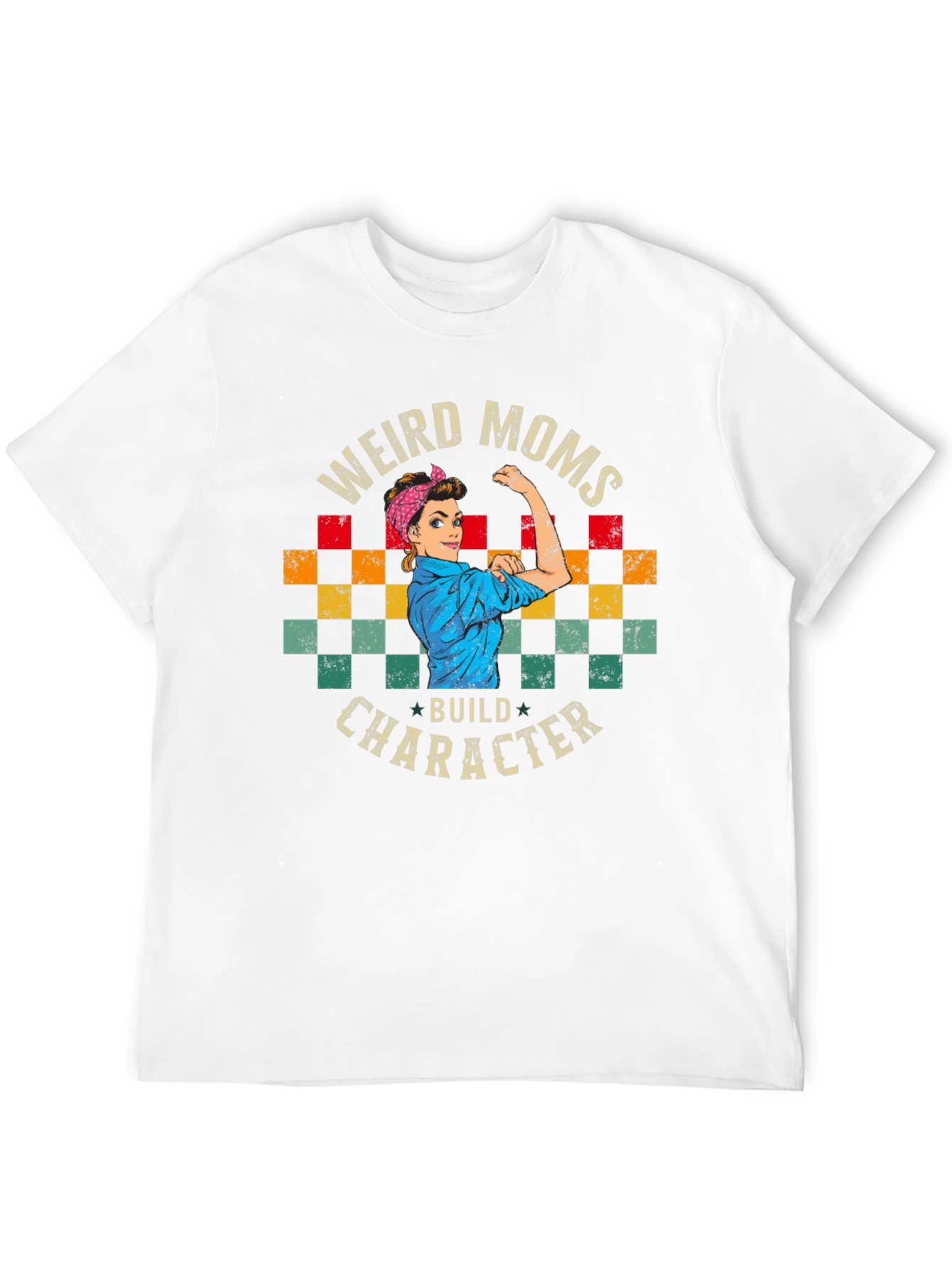 Weird Moms Build Character Graphic Tee - Unisex