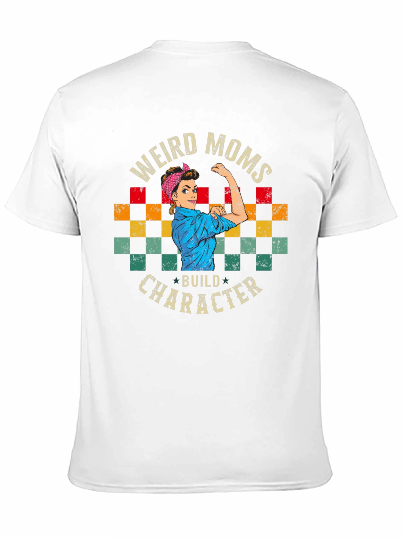 Weird Moms Build Character Graphic Tee - Unisex