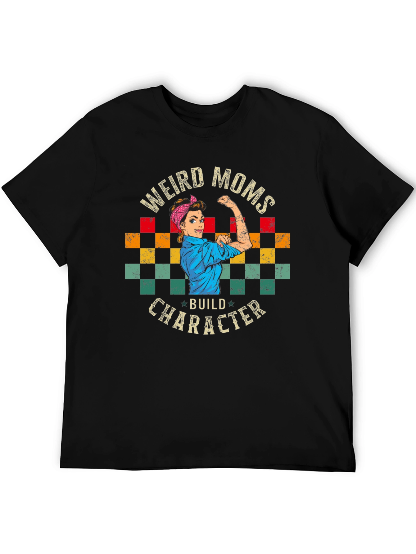 Weird Moms Build Character Graphic Tee - Unisex