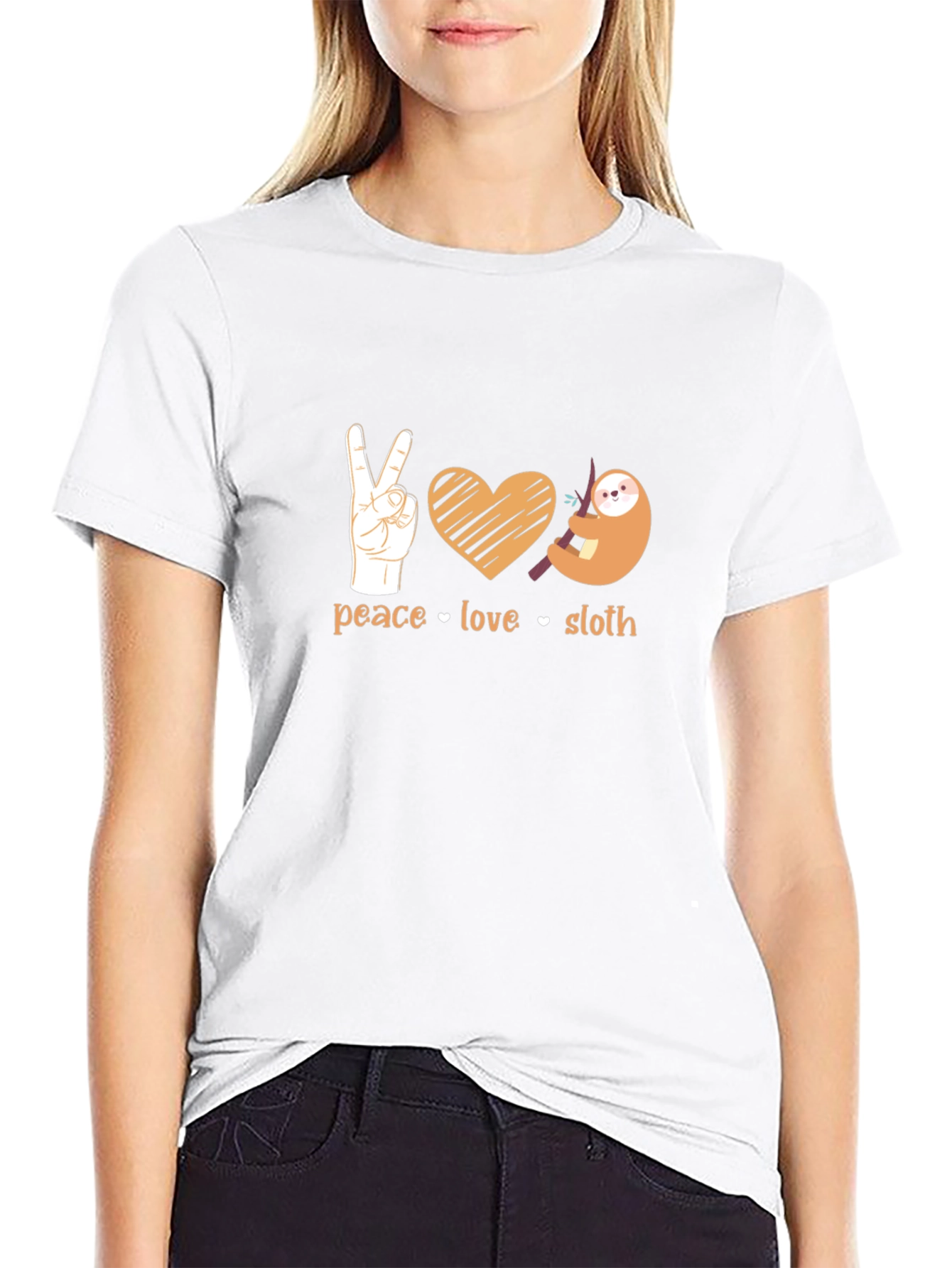 Peace Love Sloth T-Shirt